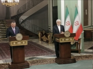 عارف در نشست خبری مشترک با نخست وزیر تاجیکستان: