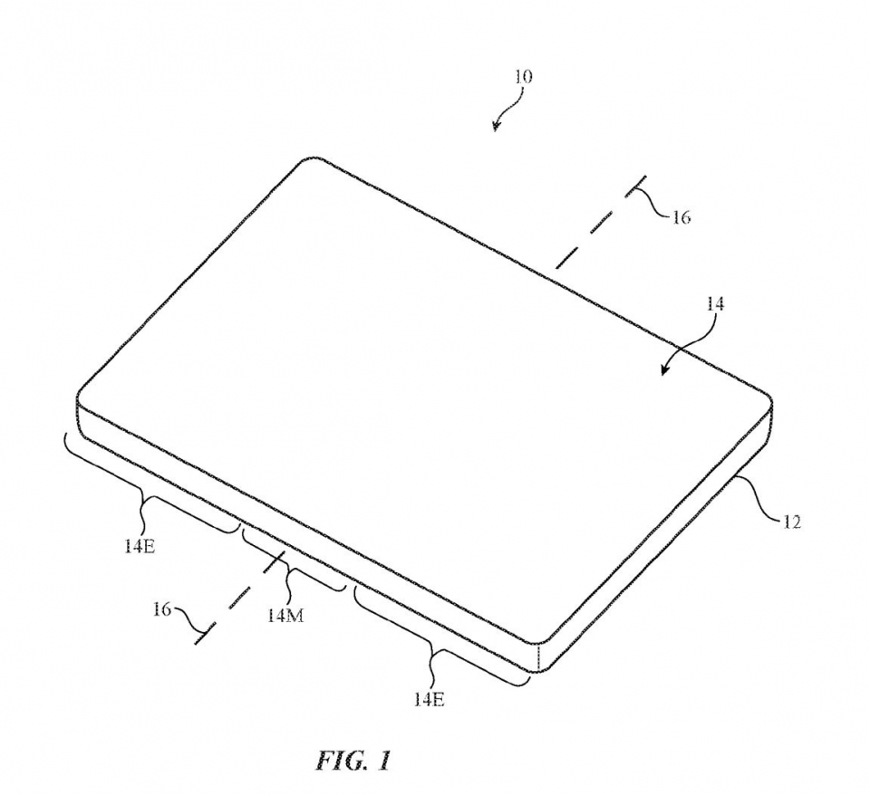 شرکت اپل حق اختراع یک گوشی آیفون تاشو را ثبت کرد